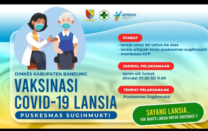 JADWAL VAKSIN COVID  19 LANSIA